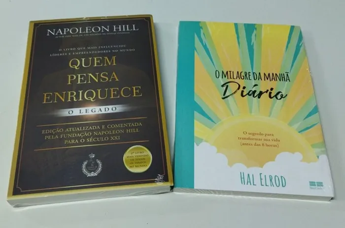 Quem pensa enriquece e O milagre da manhã Diário