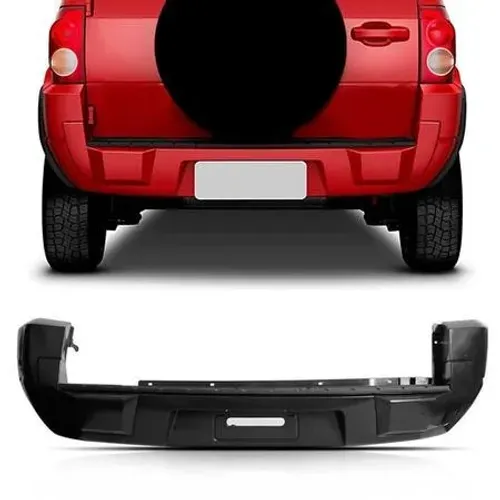 Parachoque Traseiro Ford Ecosport 2008 à 2012 - Preto Liso - TYG