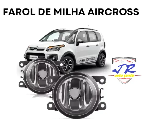 Par Farol De Milha Universal Citroen Aircross 2010 2011 2012