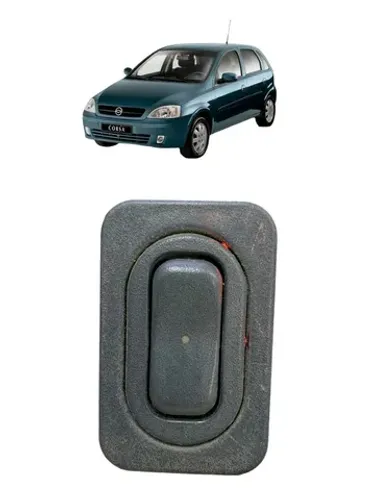 Botão interruptor do vidro Dianteiro Dir Corsa 2002  *