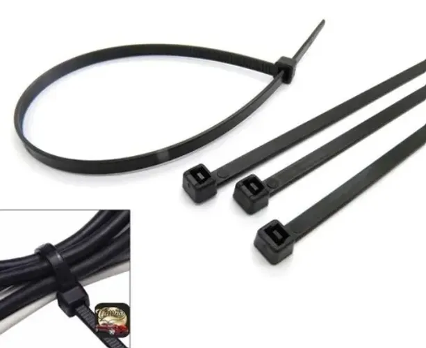 Abraçadeira Nylon 5 X 300 Mm PretaKit 5 Unidades Arduino Automação COD-CP502