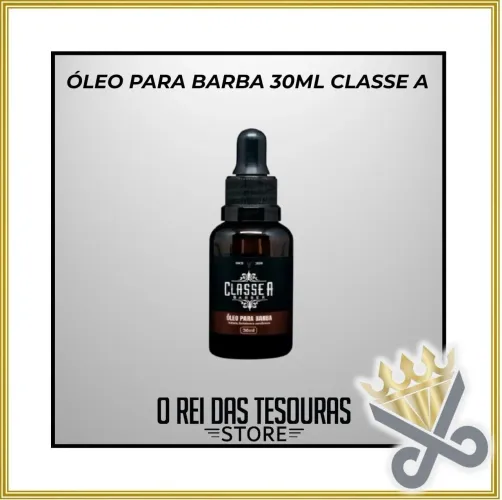 ÓLEO PARA BARBA 30 ML - CLASSE A<br>