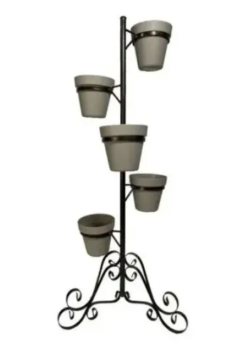 Suporte vertical para vaso de plantas 