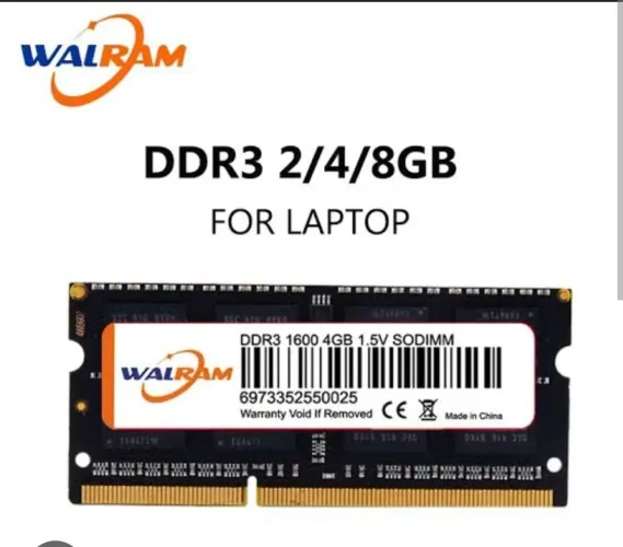 Memória para Notebook DDR3 4gb 1600 mhz