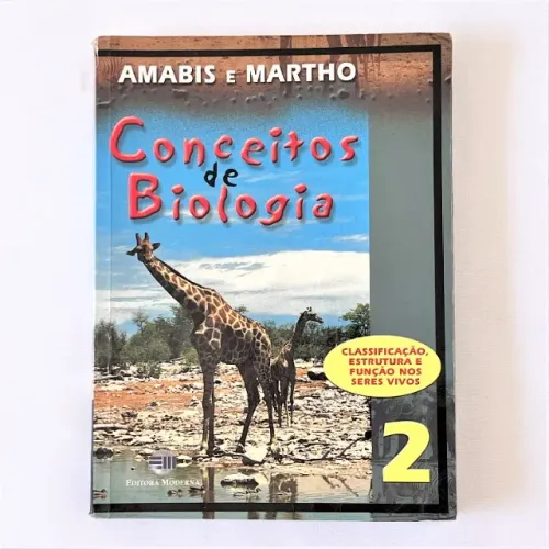 (Aceito cartão) Livro de Biologia - Conceitos de Biologia de Amabis e Martho