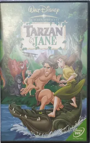dvd infantil Tarzan e Jane . Disney 