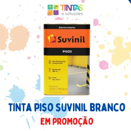 Tinta Piso Suvinil Branco 18L