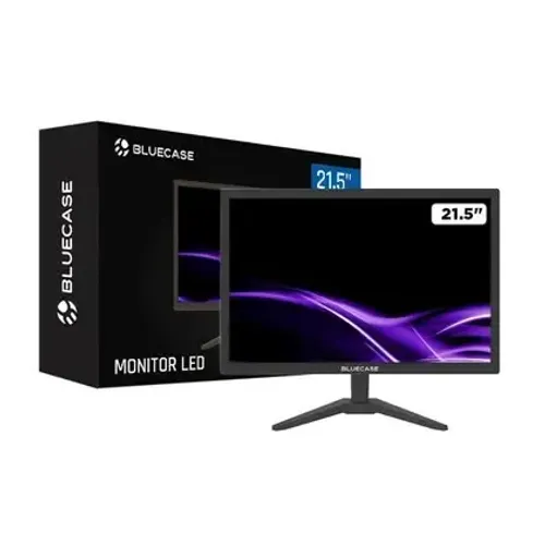 Monitor Bluecase 21,5" Preto Full HD 75Hz HDMI VGA VESA Loja Coimbra Computadores
