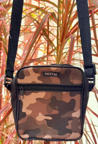 Bolsa Pequena Lateral Estampa Militar 