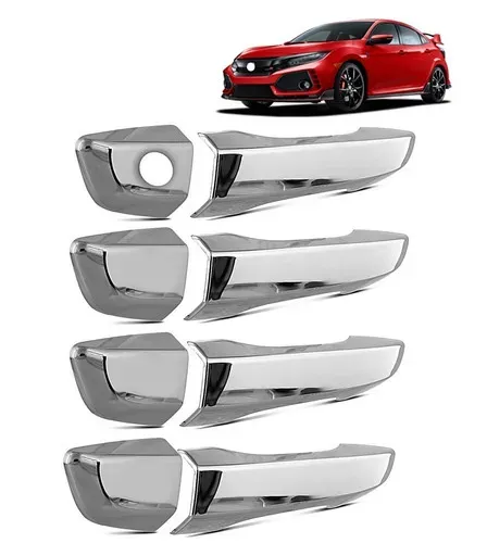 Maçanetas Cromadas para Honda Civic 2017-2021