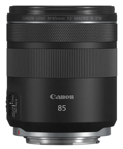 Lente Canon RF 85mm f/2 Macro IS STM (Produto novo/lacrado)