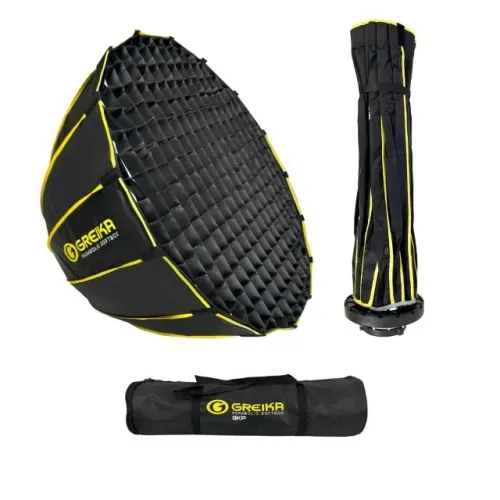 Softbox Bowens Parabólico 90cm Gkp-90 Greika Para Fotografia