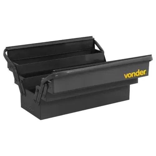 Caixa Metálica Para Ferramentas Com 5 Gavetas 50 cm X 19 cm X 20 cm Vonder