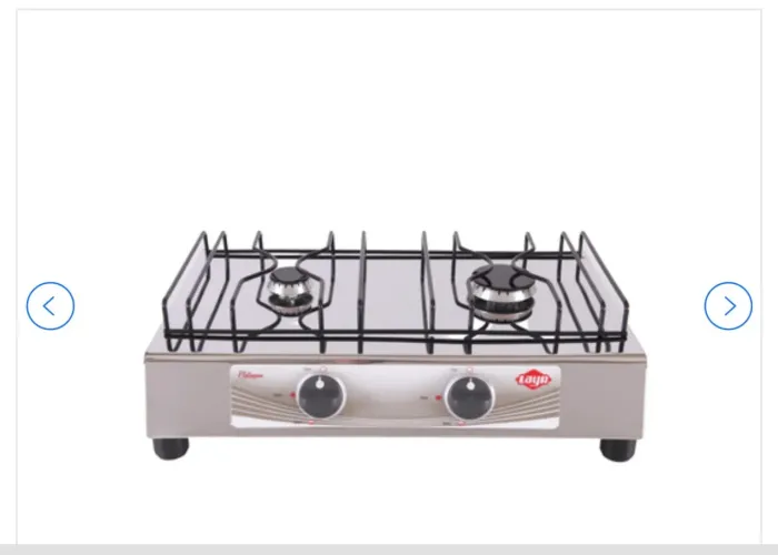 Cooktop a Gás Layr Platinum 2 Bocas