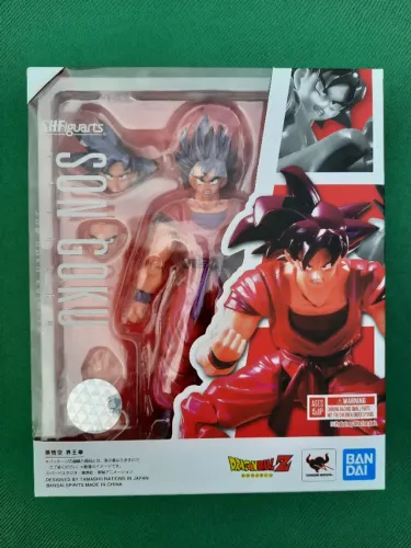 Dragon Ball Z, Goku Kaioken, Lacrado, Bandai, SHFiguarts, completo, original, Top