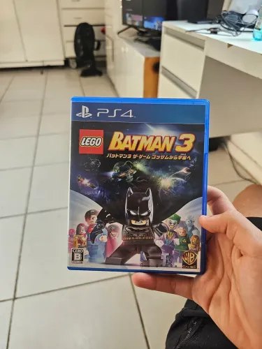 LEGO Batman 3 PS4 - Versão Japonesa RARÍSSIMA - Colecionador