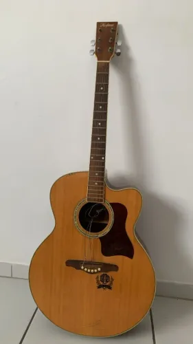 Violão Elétrico Hofma YE 223 Aço