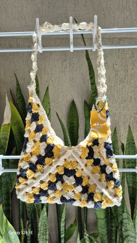 Bolsa de crochê 