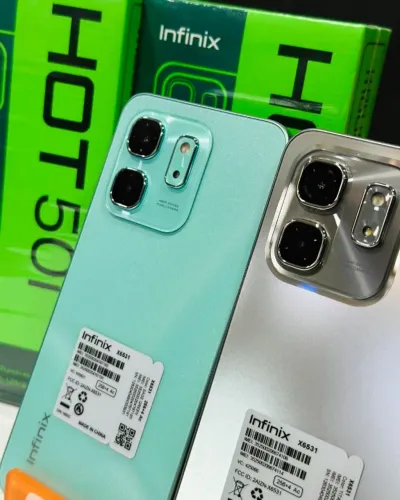 Smartphone Infinix Hot 50i 4G 256GB 8GB RAM - Tela 6.6", Câmera 50MP, Bateria 5000mAh!