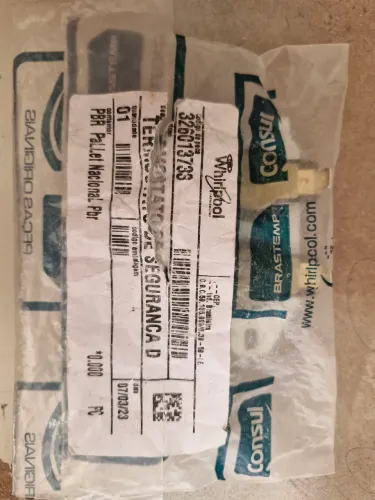 Termostato de segurança secadora Brastemp 326013733