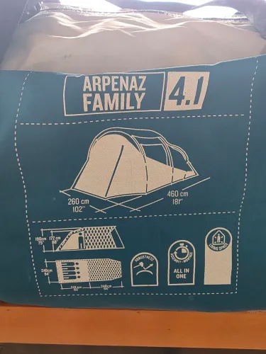 Barraca Quechua Arpenaz Family 4.1<br><br>Arpenaz Family 4.1