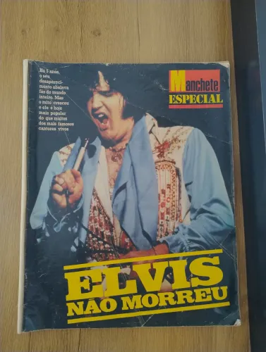 Revista Manchete Especial Elvis Não Morreu