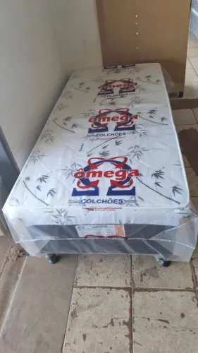 Cama de solteiro espuma 8 cm