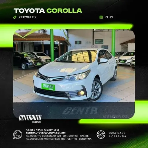 Toyota Corolla 2.0 XEI 16V Flex 4P Automatico 2019