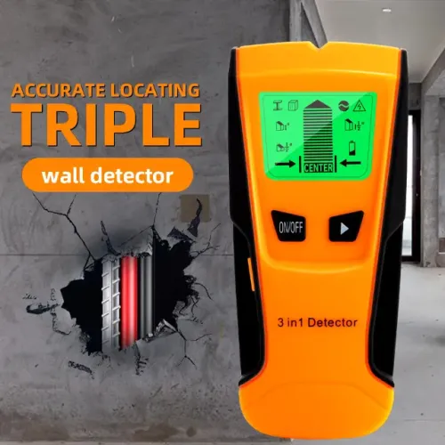Detector De Metal De Parede Profissional, Detector De Tensão AC, Live Wire Detect Wall Sca