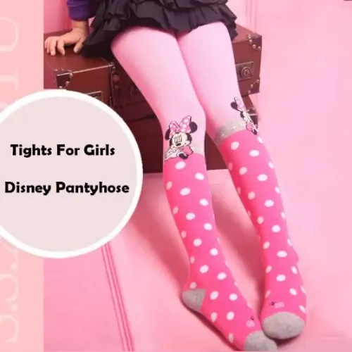 Meia Calça Infantil Disney Minnie