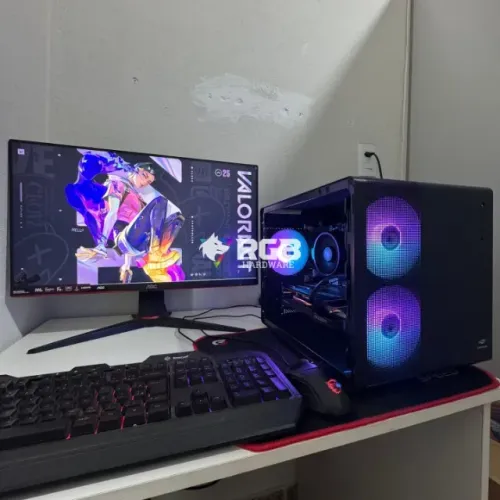 PC Gamer COMPLETO RYZEN 5 + GTX 1660 + 1 ano de garantia e em até 12x