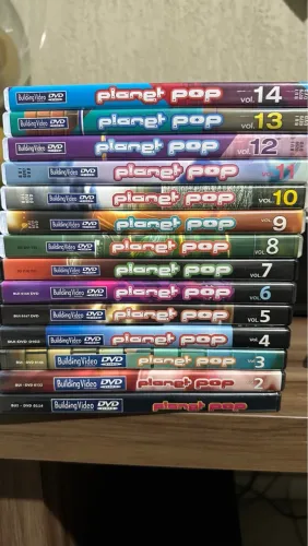 DVD Planet POP - Coleção completa 14 dvd?s
