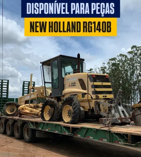 MOTONIVELADORA NEW HOLLAND RG140B
