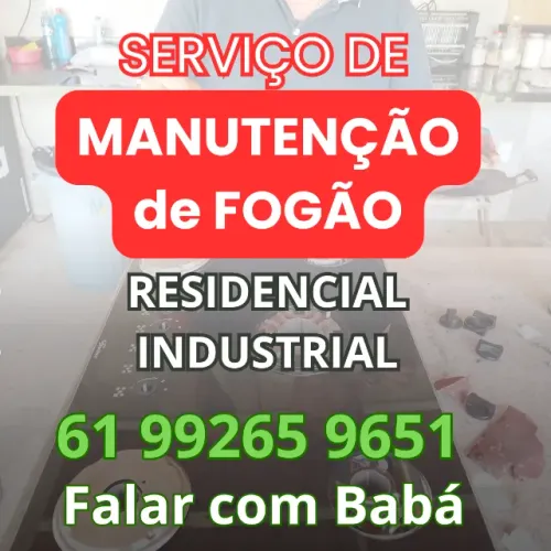 Conserto e Manutenção em Fogão Industrial Restaurante Hamburgueria