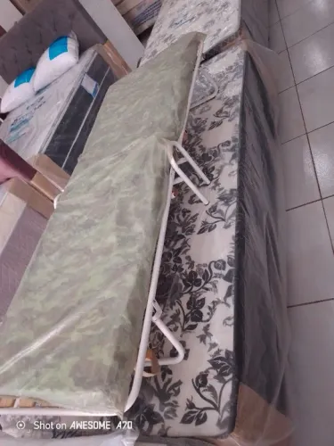 Cama box solteirão de espuma ENTREGA GRÁTIS NO MESMO DIA
