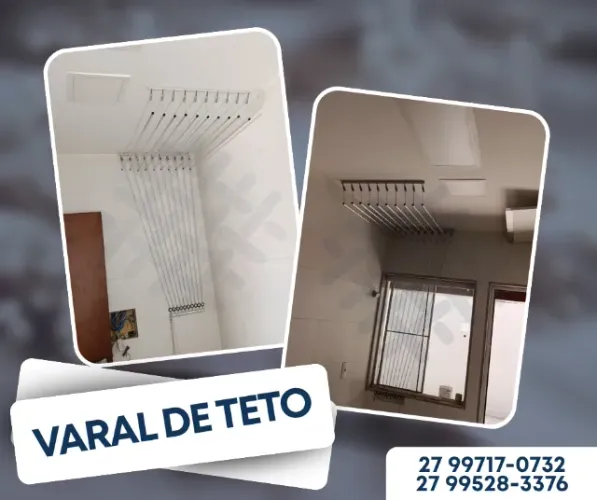 Varal de teto