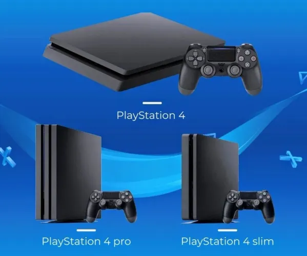PlayStation 4: Modelos Slim, Pro e Original Garantia de um ano 
