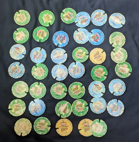 Coleção de Tazos do Animaniacs!
