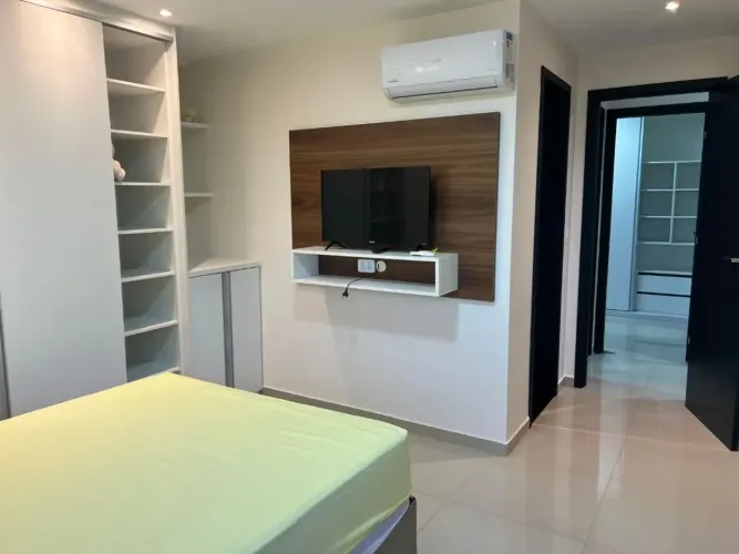 Aluguel apartamento mobiliado 3 quartos EDF. Lumieri  em Jatiúca - Maceió - AL
