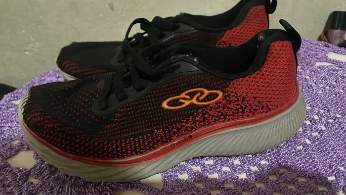Tênis Olympikus Esportivo Vermelho e Preto -31