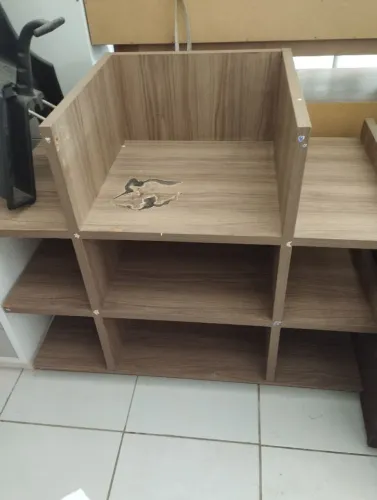 Organizador/Estante em MDF Amadeirado