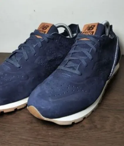 TÊNIS NEW BALANCE 696 EM COURO POUCOS VENDIDOS NO PAÍS