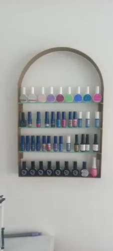 Esmalteiro de ferro 2 peças.