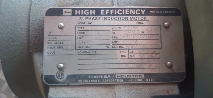 Motor elétrico  high efficiency