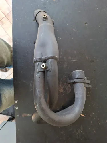 Curva de escapamento para falcon 400i injeção eletrônica