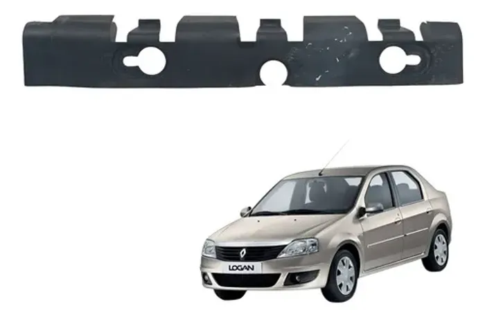 Suporte Parachoque Traseiro Esquerdo Renault  Logan 2009