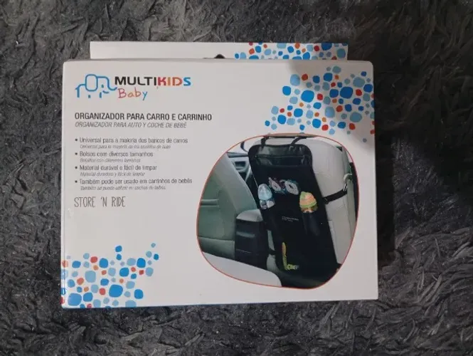 Organizador para carro e carrinho multikids baby. Novo.