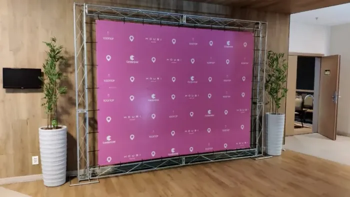 Aluguel Estruturas Treliça, Backdrop, Banner para festas