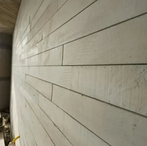 Revestimento Ripas de Concreto Aparente