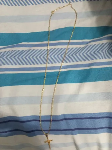 Cordão moeda antiga 